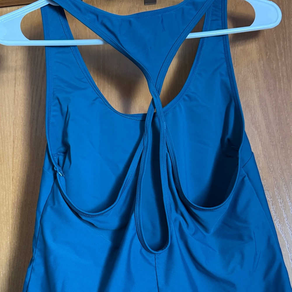Blue Racerback Tank Top - Picture 4 of 6